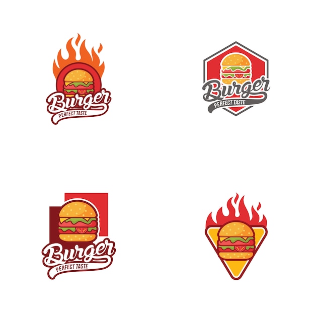 Download Free Burger Logo Collection Premium Vector Use our free logo maker to create a logo and build your brand. Put your logo on business cards, promotional products, or your website for brand visibility.