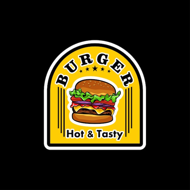 Download Free Burger Logo Icon Premium Vector Use our free logo maker to create a logo and build your brand. Put your logo on business cards, promotional products, or your website for brand visibility.