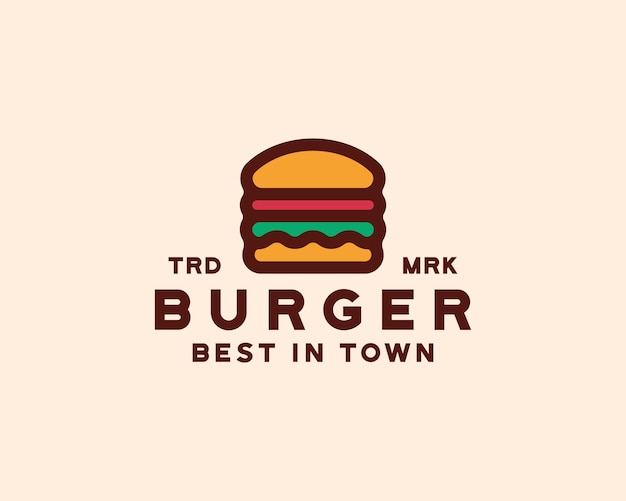 Premium Vector Burger Logo Template