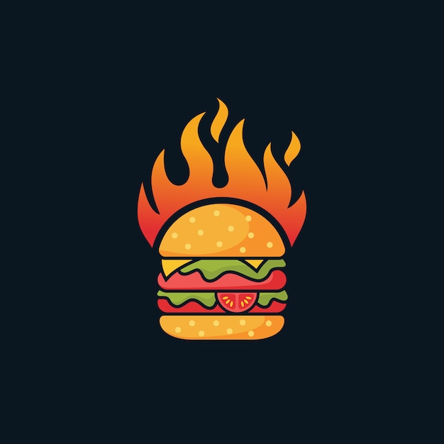 Download Free Burger Logo Premium Vector Use our free logo maker to create a logo and build your brand. Put your logo on business cards, promotional products, or your website for brand visibility.