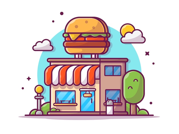 burger shop fast food