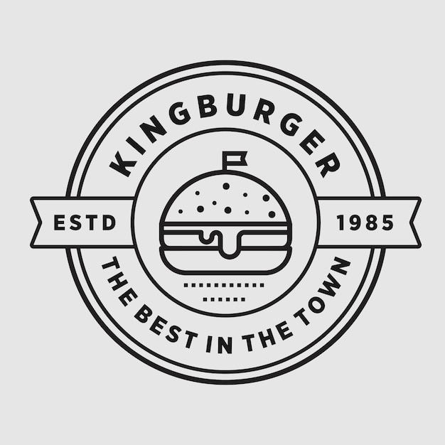 Download Free Burger Vintage Shop Premium Vector Use our free logo maker to create a logo and build your brand. Put your logo on business cards, promotional products, or your website for brand visibility.