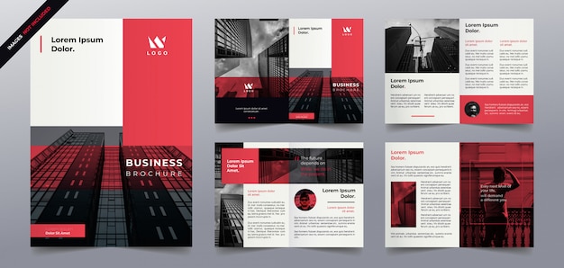 Download Free Business Brochure Pages Template Premium Vector Use our free logo maker to create a logo and build your brand. Put your logo on business cards, promotional products, or your website for brand visibility.
