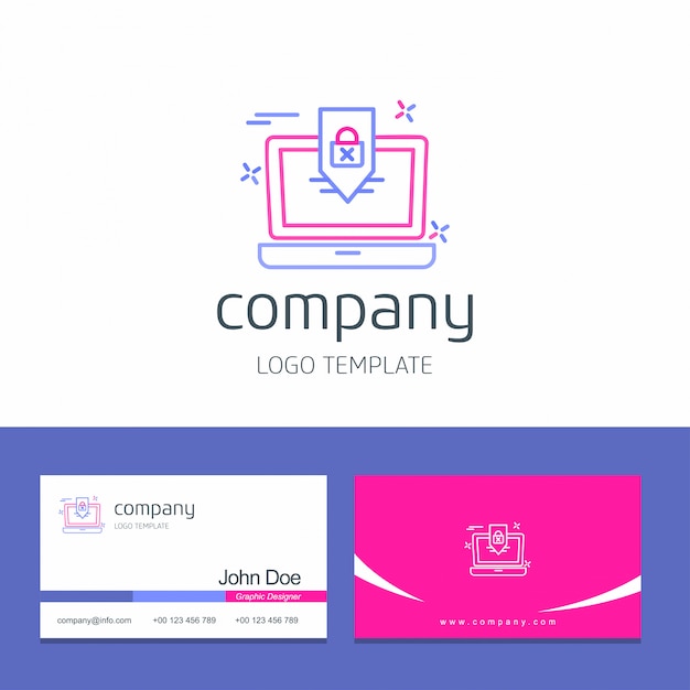 Download Free Download Free Business Card Design With Cyber Security Company Use our free logo maker to create a logo and build your brand. Put your logo on business cards, promotional products, or your website for brand visibility.