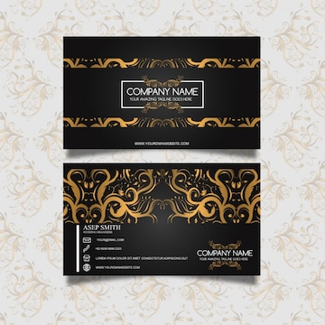 Free Vector | Business card design