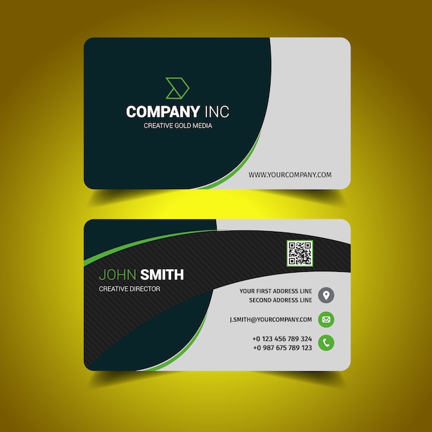 Business card design Vector | Free Download