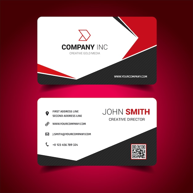 Business card design Vector | Free Download