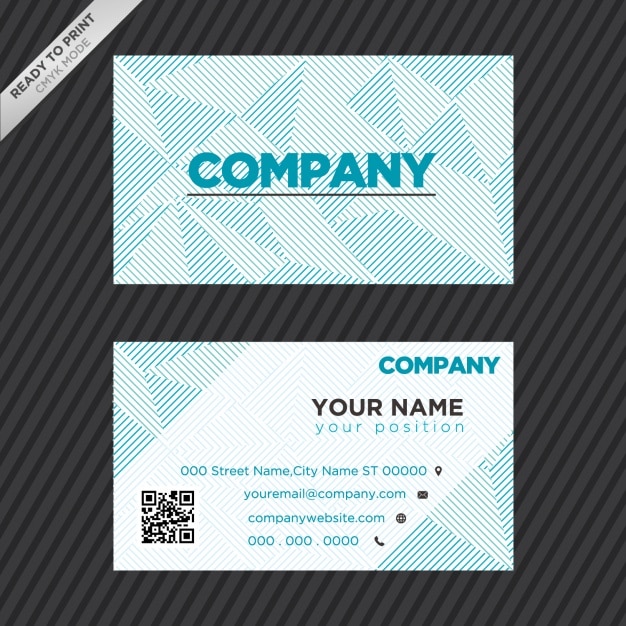 Download Business card template Vector | Free Download