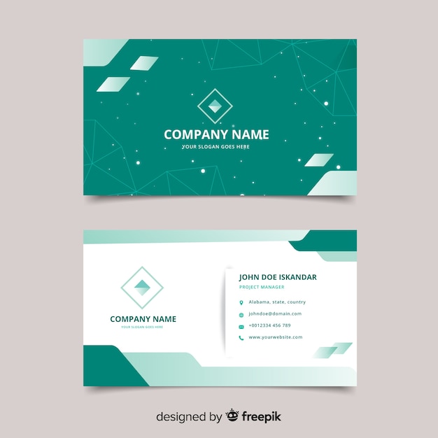 free downloadable business card template