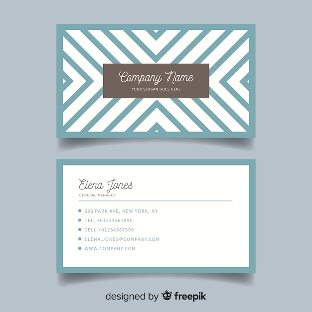Download Business card template Vector | Free Download