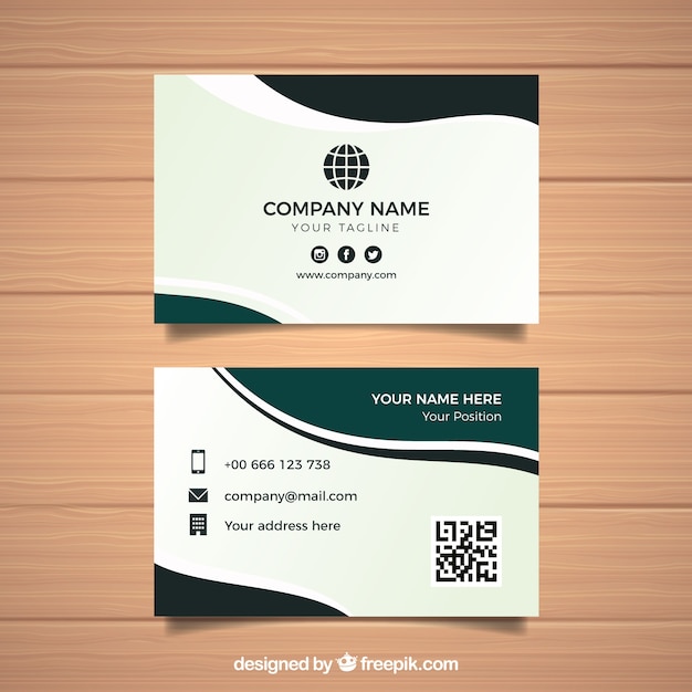 free business card template maker