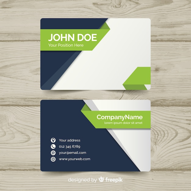 free printable business card design templates