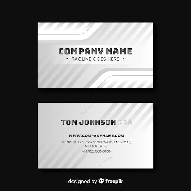 free business card templates pdf download