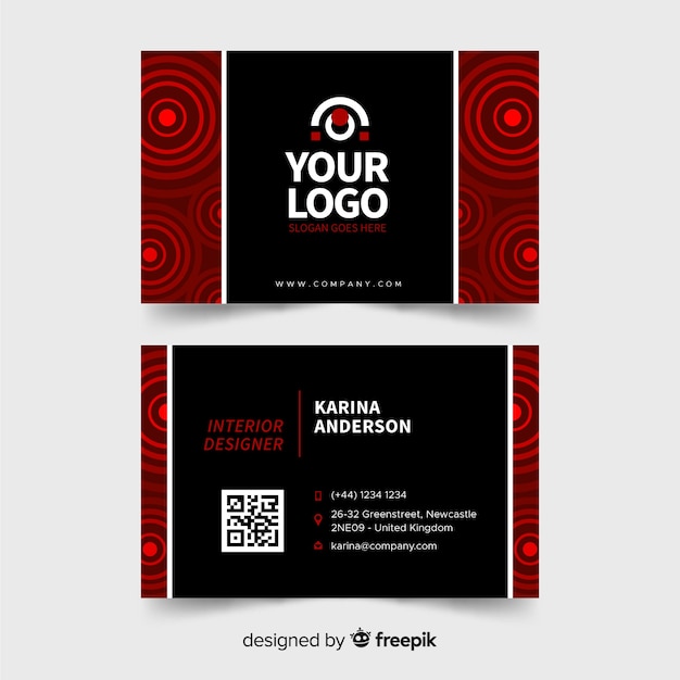 business card design template free download