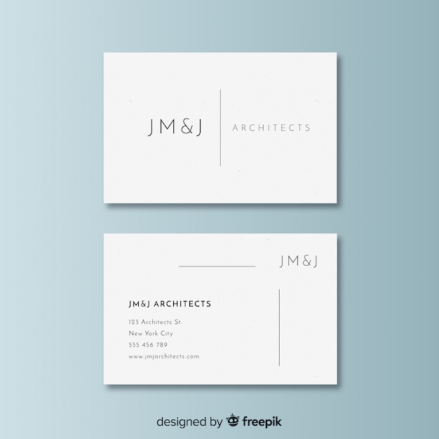business card template pdf free download
