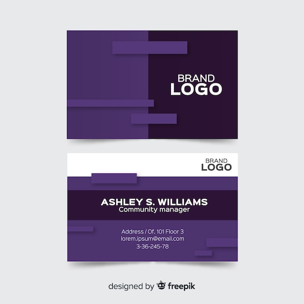 business card template jpg free download