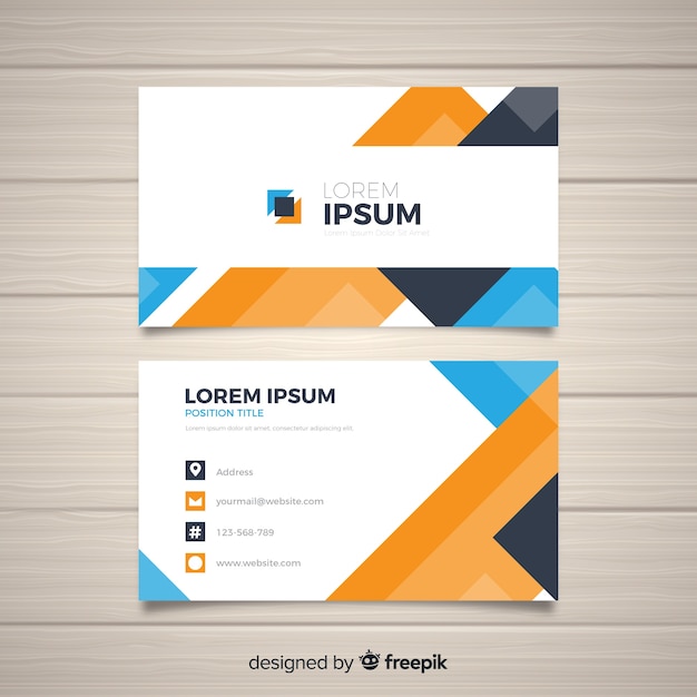 pdf business card template free download