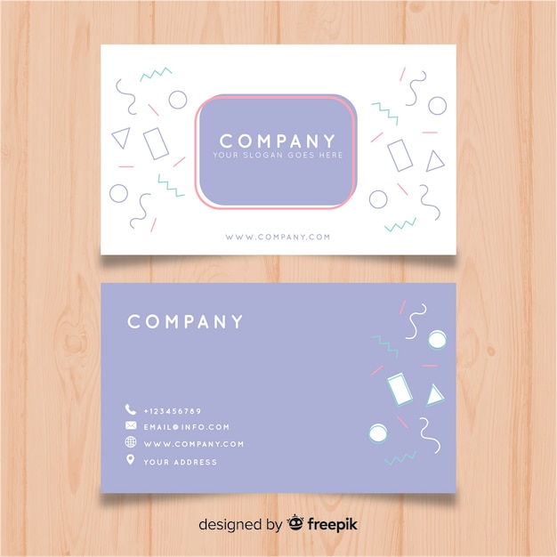 free printable business card design templates free