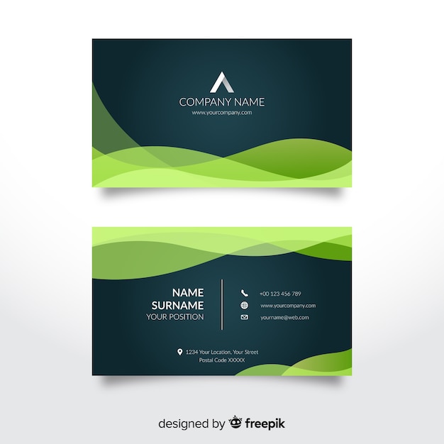 Free Vector Business Card Template How many stars would you give freepik? free vector business card template