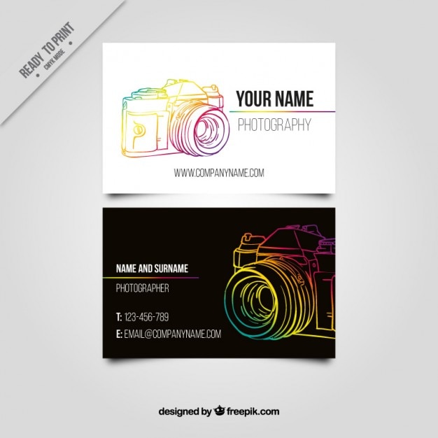Download Free Photographer Business Card Images Free Vectors Stock Photos Psd Use our free logo maker to create a logo and build your brand. Put your logo on business cards, promotional products, or your website for brand visibility.