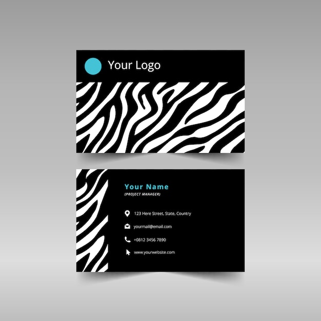 Download Free Business Card Zebra Theme Premium Vector Use our free logo maker to create a logo and build your brand. Put your logo on business cards, promotional products, or your website for brand visibility.