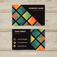 Free Vector Business Card