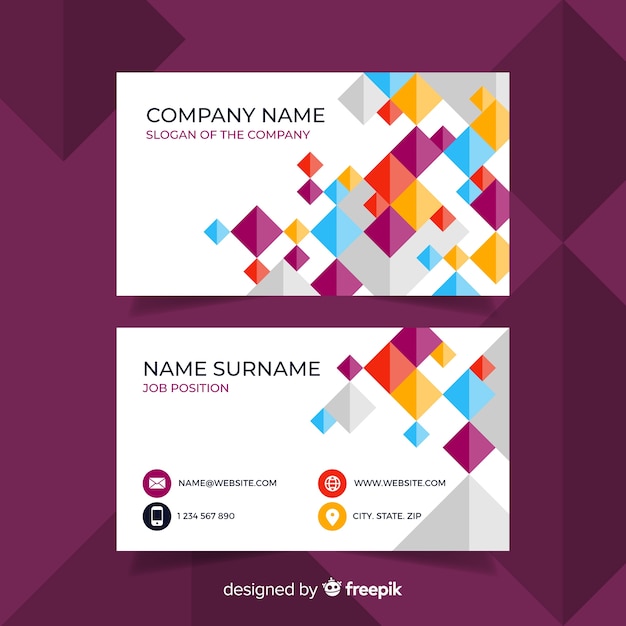 Free Vector | Business card