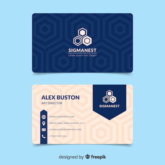 Premium Vector | Business card