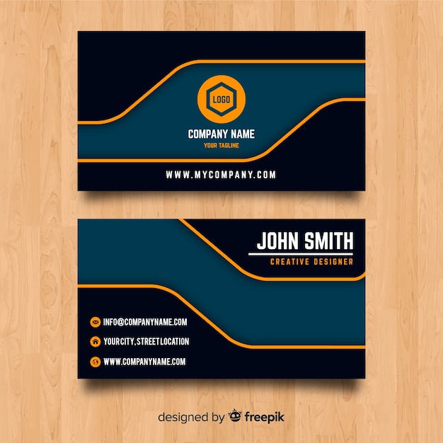 free-vector-business-card