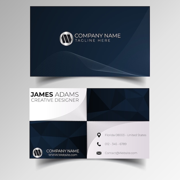 Business card | Premium Vector