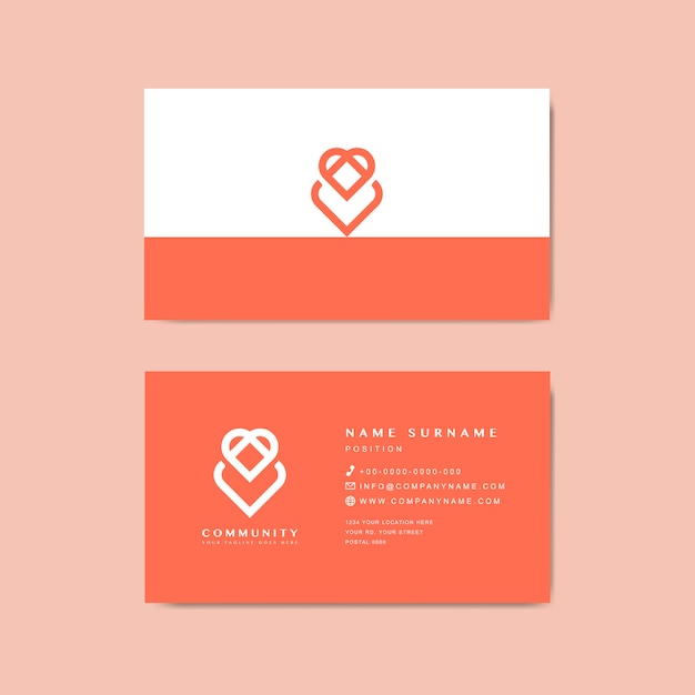Business card | Free Vector