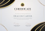 Free Vector Business Certificate Template