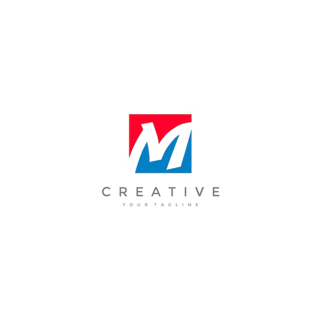 Business corporate m logo Vector | Premium Download