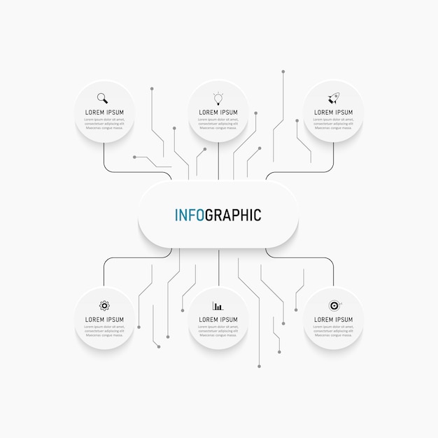 Premium Vector Business Data Visualization Process Chart Abstract Elements Of Graph Diagram 9463