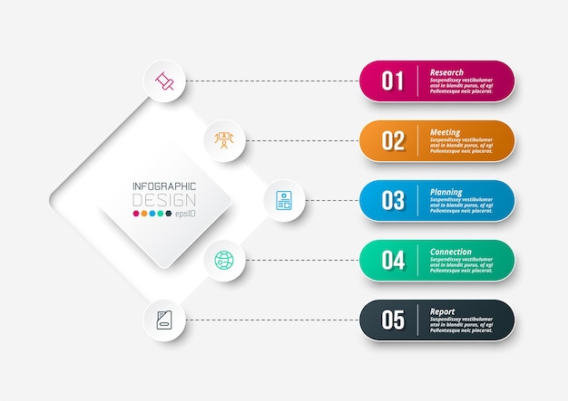 Premium Vector | Business Diagram Infographic Template