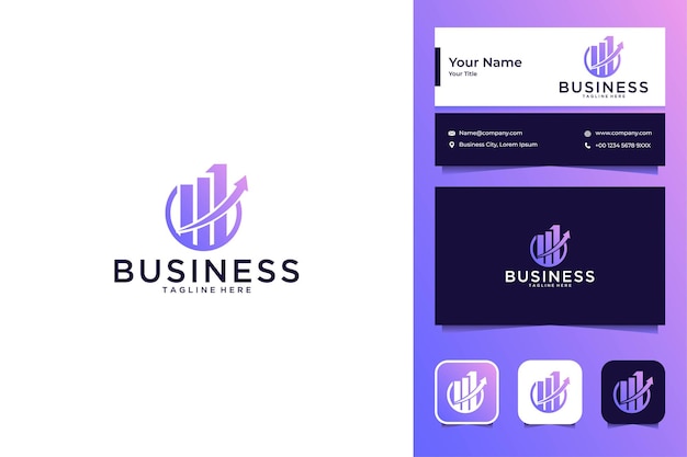 Premium Vector Business And Finance Logo Design And Business Card