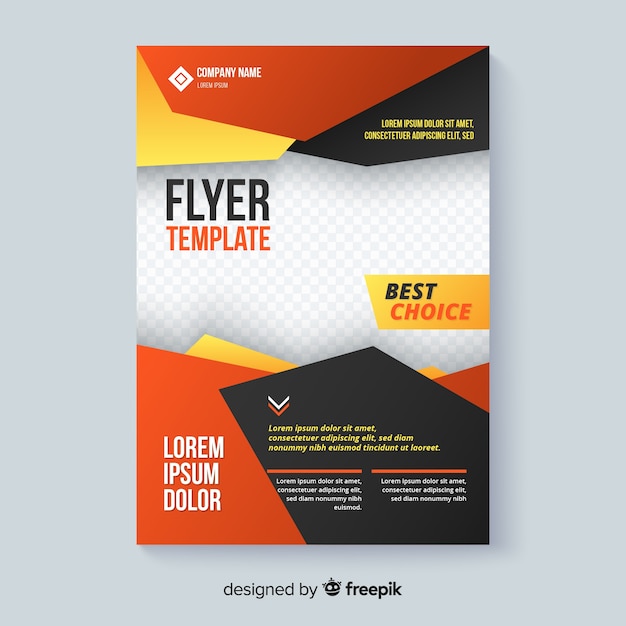 Free Vector | Business flyer template