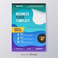 Free Vector Business Flyer