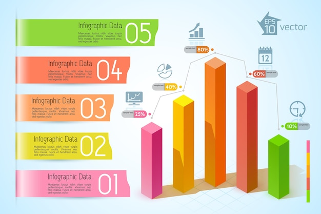 Free Vector Business Graphs Infographic 23868 Hot Sex Picture