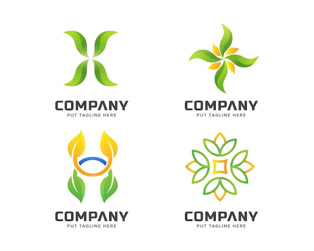 Download Free Business Green Nature Spa Logo Template Set Premium Vector Use our free logo maker to create a logo and build your brand. Put your logo on business cards, promotional products, or your website for brand visibility.