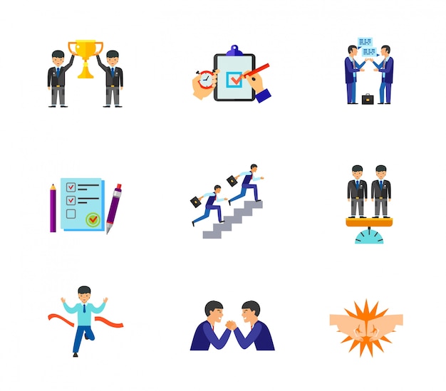 Business icons collection