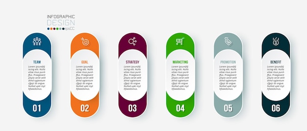 Premium Vector Business Infographic Template With Step Or Option Design