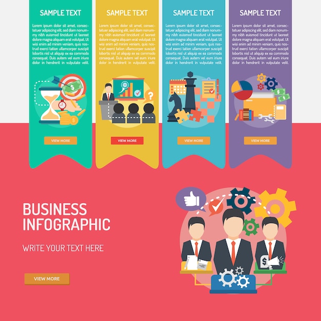 Free Vector | Business infographic template