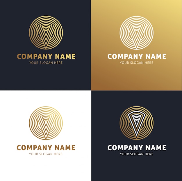 Download Free Business Logo Elegant Golden Color Premium Vector Use our free logo maker to create a logo and build your brand. Put your logo on business cards, promotional products, or your website for brand visibility.