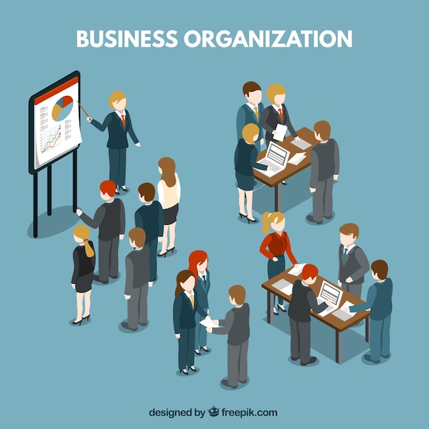 business organization illustration_23 2147533965