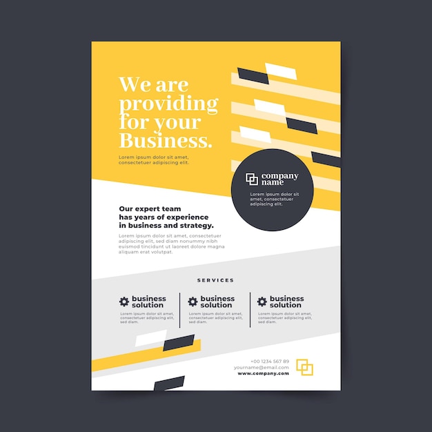 free-vector-business-poster-template