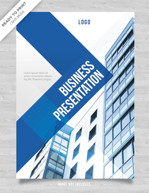 business presentation cover