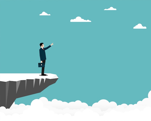 Business searching for success Premium Vector