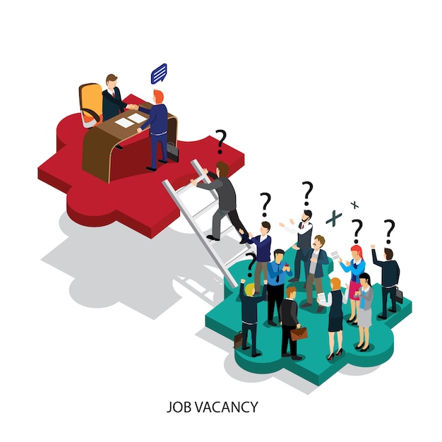 Business success isometric Premium Vector