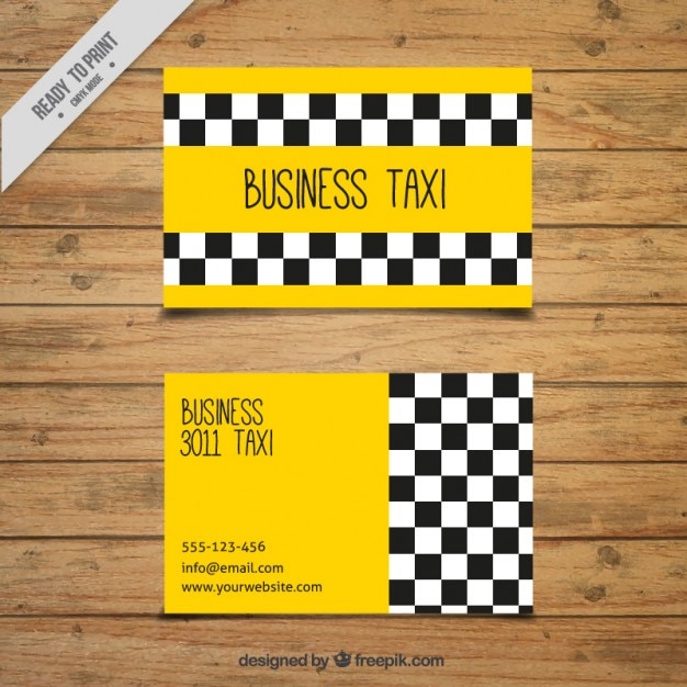 free downloadable taxi business card templates printable